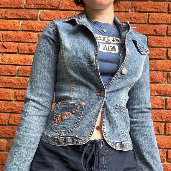 Y2K denim jacket - Picture 5 of 16